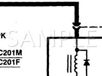 1999 Lincoln Town CAR  4.6 V8 GAS Wiring Diagram