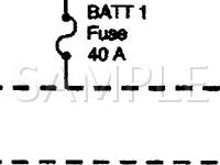 2001 Pontiac Sunfire  2.2 L4 GAS Wiring Diagram