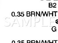 2001 Chevrolet C3500 Pickup HD Chassis CAB 8.1 V8 GAS Wiring Diagram
