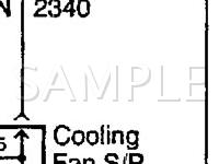 2001 Cadillac Eldorado ETC 4.6 V8 GAS Wiring Diagram