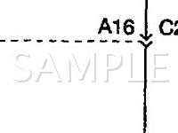 2001 Pontiac Montana  3.4 V6 GAS Wiring Diagram