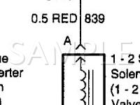 2002 Cadillac Seville STS 4.6 V8 GAS Wiring Diagram