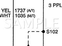 2002 Chevrolet Suburban 2500  8.1 V8 GAS Wiring Diagram