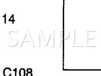 2003 Oldsmobile Aurora  4.0 V8 GAS Wiring Diagram