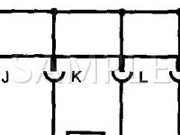 2003 Buick Rendezvous  3.4 V6 GAS Wiring Diagram
