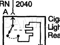 2003 Cadillac Seville STS 4.6 V8 GAS Wiring Diagram