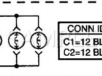 2003 Pontiac Montana  3.4 V6 GAS Wiring Diagram