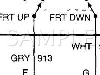 2003 Pontiac Montana  3.4 V6 GAS Wiring Diagram