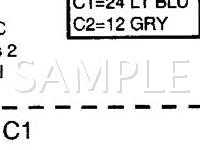 2003 Chevrolet Silverado 2500  6.0 V8 GAS Wiring Diagram
