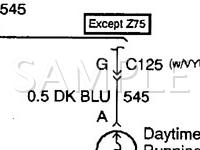 2003 GMC Yukon XL 2500  6.0 V8 GAS Wiring Diagram