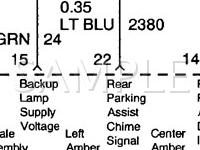 2003 Chevrolet Avalanche 1500  5.3 V8 GAS Wiring Diagram