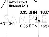 2003 GMC Yukon XL 2500  8.1 V8 GAS Wiring Diagram