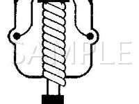 2004 Oldsmobile Alero  3.4 V6 GAS Wiring Diagram