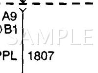 2004 Oldsmobile Alero  3.4 V6 GAS Wiring Diagram
