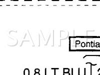 2004 Oldsmobile Alero  3.4 V6 GAS Wiring Diagram