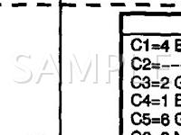 2004 GMC Safari  4.3 V6 GAS Wiring Diagram