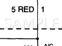 2004 Chevrolet Cavalier  2.2 L4 GAS Wiring Diagram