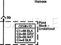 2004 Buick Rendezvous  3.4 V6 GAS Wiring Diagram