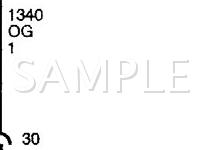 2004 GMC Savana 2500  4.3 V6 GAS Wiring Diagram