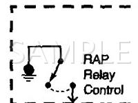 2004 Oldsmobile Silhouette  3.4 V6 GAS Wiring Diagram