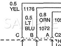 2004 Chevrolet Venture  3.4 V6 GAS Wiring Diagram