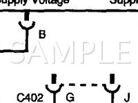 2004 Cadillac SRX  4.6 V8 GAS Wiring Diagram