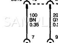 2004 Cadillac SRX  3.6 V6 GAS Wiring Diagram