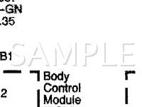 2004 Chevrolet Trailblazer EXT 4.2 L6 GAS Wiring Diagram