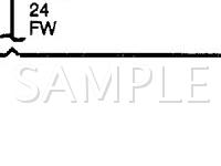 2004 Chevrolet Trailblazer  4.2 L6 GAS Wiring Diagram
