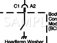 2004 Oldsmobile Bravada  4.2 L6 GAS Wiring Diagram