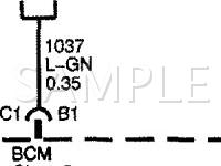 2004 Oldsmobile Bravada  4.2 L6 GAS Wiring Diagram