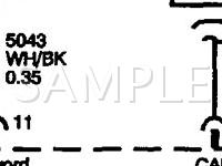 2004 Saturn VUE  2.2 L4 GAS Wiring Diagram