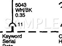 2004 Saturn VUE  2.2 L4 GAS Wiring Diagram