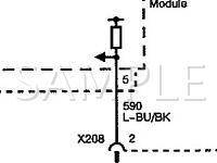 2008 Cadillac DTS Platinum 4.6 V8 GAS Wiring Diagram