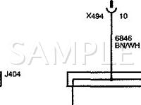 2008 Cadillac DTS L 4.6 V8 GAS Wiring Diagram