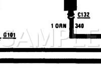 1986 Chevrolet Camaro  5.0 V8 GAS Wiring Diagram