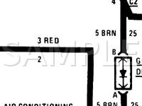 1986 Chevrolet Celebrity  2.8 V6 GAS Wiring Diagram
