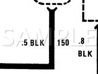 1986 Chevrolet Celebrity  2.8 V6 GAS Wiring Diagram