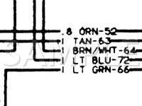 1986 GMC K15/K1500 Suburban  6.2 V8 DIESEL Wiring Diagram