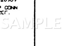 1986 GMC Safari  2.5 L4 GAS Wiring Diagram