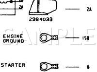 1986 Chevrolet G10 VAN  4.3 V6 GAS Wiring Diagram