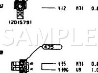 1986 Chevrolet G10 VAN Sportvan 4.3 V6 GAS Wiring Diagram