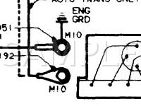 1986 Chevrolet Astro  2.5 L4 GAS Wiring Diagram