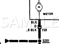 1986 Oldsmobile 98 Regency 3.8 V6 GAS Wiring Diagram