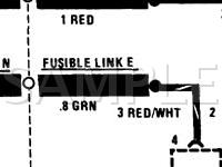 1986 Cadillac Deville  4.1 V8 GAS Wiring Diagram