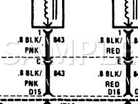 1986 Buick Lesabre Limited 3.0 V6 GAS Wiring Diagram