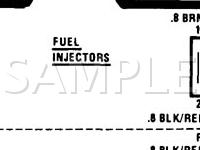 1986 Oldsmobile 98 Regency Brougham 3.8 V6 GAS Wiring Diagram