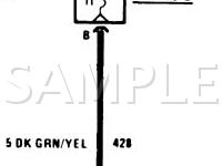 1986 Oldsmobile 98 Regency 3.8 V6 GAS Wiring Diagram