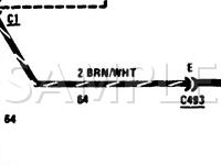 1986 Oldsmobile Cutlass Supreme  5.0 V8 GAS Wiring Diagram