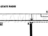 1986 Chevrolet Monte Carlo  4.3 V6 GAS Wiring Diagram